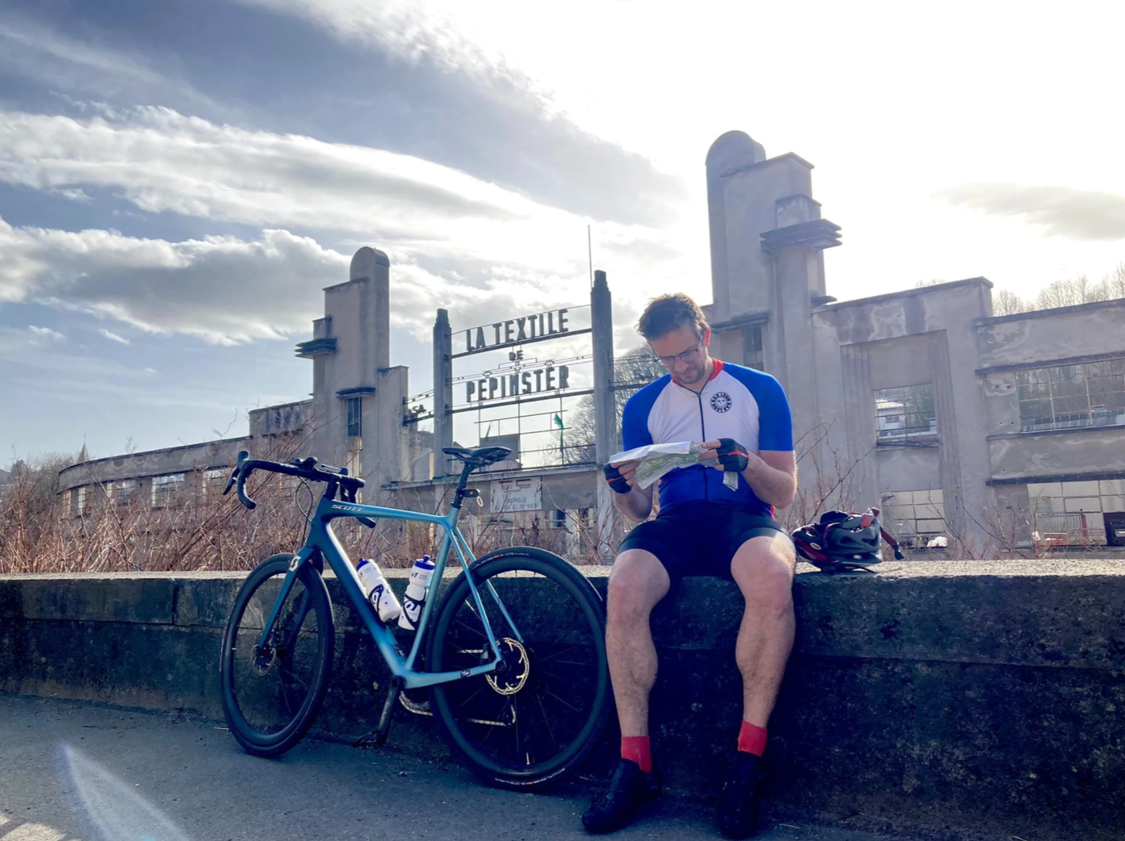 Nick de Parcoursbouwer (foto Pieter Stockmans)